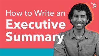 How to Write an Executive Summary  Step by Step [upl. by Moore655]