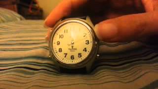 Talking Atomic Watch Hand Reset Procedure [upl. by Onitrof310]