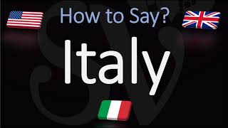 How to Pronounce Italy CORRECTLY [upl. by Arlyne601]