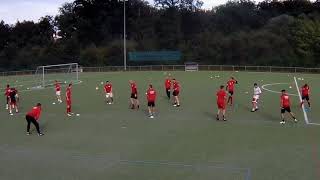 Fussballtraining Warm up  Reaktionsübung [upl. by Gentry]