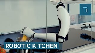 Robotic Chef Does All The Cooking For You [upl. by Phillis]