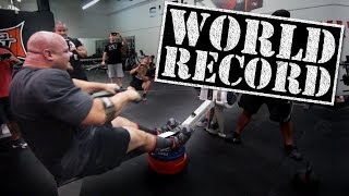 Worlds Strongest Man Brian Shaw Takes 100M Rowing Record on a Whim [upl. by Lybis]