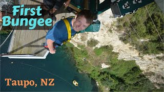 Bungee Jumping  Taupo New Zealand Taupo Bungy [upl. by Jara]