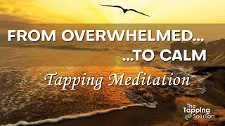 Release Stress Anxiety amp Overwhelm  Tapping Meditation [upl. by Asiluj]