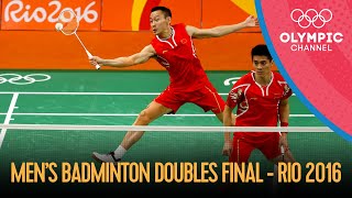 Mens Badminton Doubles Gold Medal Match 🇨🇳🆚🇲🇾  Rio 2016 Replays [upl. by Velda]