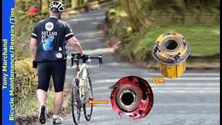 Bicycle Freehub Noise Clicking Sound and Freehub Trouble Shooting [upl. by Ciro]