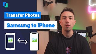 How to transfer photo from Samsung phone to iPhone THREE Methods [upl. by Zigmund]