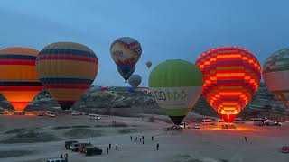 Hot air balloon in Cappadocia Turkey [upl. by Nitsua]