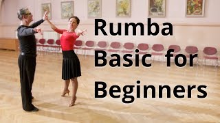 Rumba Basic Steps for Beginners  Routine and Figures [upl. by Reitman]