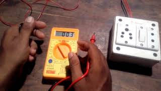 How to check AC and DC voltage by Digital Multimeter  RO Water Support [upl. by Naehs]