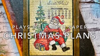 Christmas Plans  Tim Holtz Stampers Anonymous [upl. by Noyart]