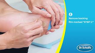 Dr Scholls  How To Use Callus Removers With Duragel® Technology [upl. by Ratib]