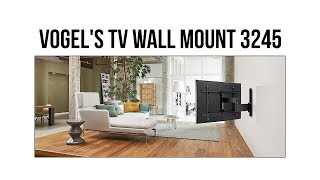 How to mount a TV to the wall  Vogels WALL 2245 3245 TV Wall Mount [upl. by Nilo]