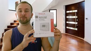 How To Easily Install And Replace A Honeywell Thermostat [upl. by Ahseikram736]