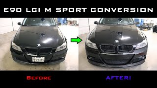 BMW E90 LCI M Sport Conversion DIY [upl. by Elbas]