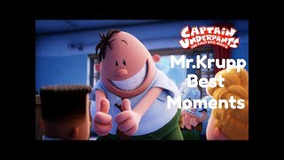 MrKrupp Best Moments  Captain Underpants The First Epic Movie [upl. by Anuqahs]