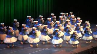 Hula Hālau ʻO Kamuela  2016 Queen Liliuokalani Keiki Hula [upl. by Nonnair]