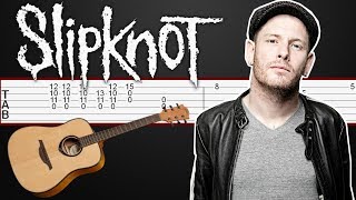 Vermilion Pt 2  Slipknot  Guitar Tabs Guitar Tutorial [upl. by Johnny]