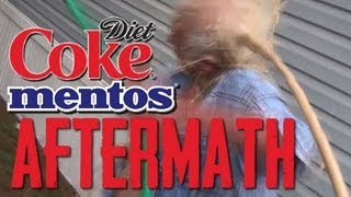 Diet Coke amp Mentos Aftermath [upl. by Dlaner227]