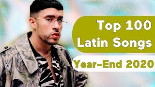 US Top 100 Best Latin Songs Of 2020 YearEnd Chart [upl. by Ellainad]