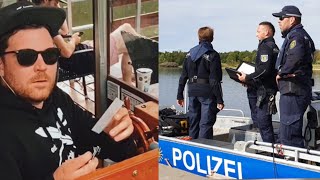 SOS Kontrolle der Polizei auf dem Wasser [upl. by Tallula]