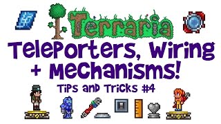 EASY Terraria Teleporter Guide Wiring Tutorial amp Mechanisms Tips amp Tricks 13  consolemobile [upl. by Yalc]