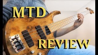 MTD BASS Kingston Z4  REVIEW [upl. by Onailimixam]