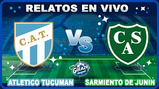 ATLETICO TUCUMAN vs SARMIENTO en VIVO  Torneo Apertura  Fecha 5 [upl. by Iverson]