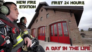 First 24 Hours in a New Fire Station  A Day in the Life [upl. by Eillom929]