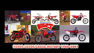 The History of Hondas CR80R and CR85R from 19802007 [upl. by Danit]