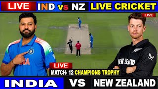 🔴Last 3 Over INDIA vs New Zealand LIVE [upl. by Marjana]