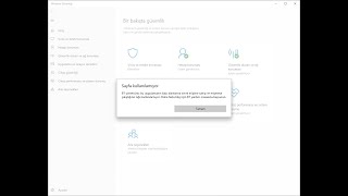 virüs ve tehdit koruması sayfa kullanılmıyor BT hatası çözümü [upl. by Enirok]