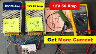 597 Connect 2 Power Supplies in Parallel to Get More Current [upl. by Chrisy619]