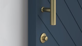 Sliding Barn Door Locks – A Simple Way To Add Privacy [upl. by Fernand]