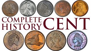 The Cent Complete History and Evolution of the US Penny [upl. by Ybba899]