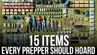 15 Items Every Prepper Should Hoard [upl. by Jarek]