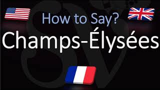 How to Pronounce Champs Élysées French Pronunciation Native Speaker [upl. by Urban]