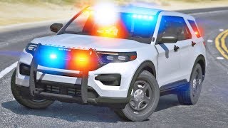 2020 Unmarked Explorer  GTA 5 LSPDFR 425 [upl. by Isahella]