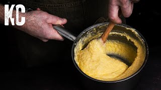 SUPER CREAMY Italian Polenta Recipe [upl. by Destinee]