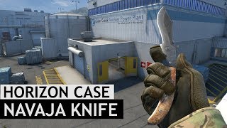 Navaja Knife Animations  Horizon Case Update  CSGO [upl. by Noe500]