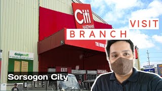 CITI Hardware Tour   Sorsogon City [upl. by Esiled]