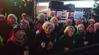 WHAT CHRISTMAS MEANS TO ME Rock Choir at Birkdale Lights Switch On 1st December 2024 [upl. by Kajdan]