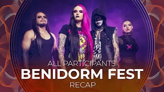 Benidorm Fest 2023 Spain  All Participants  RECAP [upl. by Stefa994]