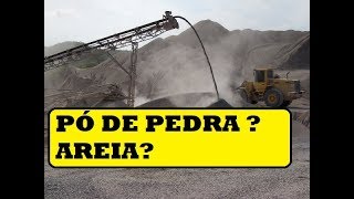 Substituir a AREIA pelo PÓ DE PEDRA Vale a pena [upl. by Tammara]