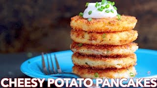 How to Make the Best Mashed Potato Cakes  Natashas Kitchen [upl. by Guildroy]