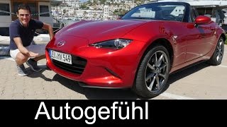 Allnew Mazda MX5 Miata Roadster ND FULL REVIEW test driven 4th gen 20 l 163 hp 2016 [upl. by Intirb625]