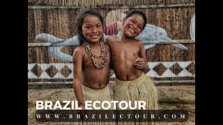 AMAZON TOURS IN BRAZIL 2018  VISITING AN INDIGENOUS TRIBE [upl. by Kristen]