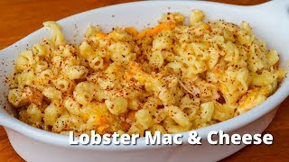 Smoked Lobster Mac amp Cheese Recipe  Lobster Mac amp Cheese smoked on Traeger Grill [upl. by Mashe]