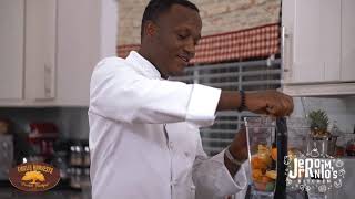 How to Make a Jamaican Pepper Sauce Jeronimos Kitchen Episode 5 Scotch Bonnet [upl. by Nakada]