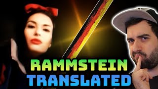 RAMMSTEIN SONNE LYRICS 🌞 German to English Translation [upl. by Revlis]